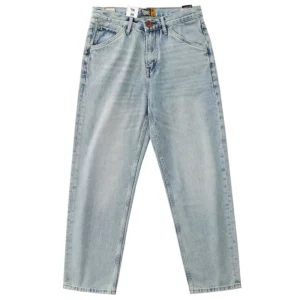 Spring New American Retro Heavyweight Twill Denim Jeans Men's Fashion 95% Cotton Washed Old Loose Straight Youth Casual Pants - Image 5