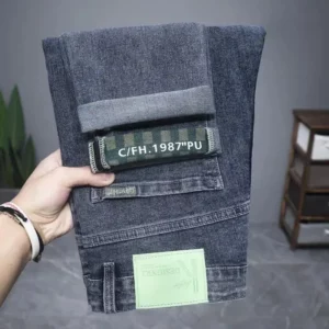 Fashion High Quality Men's Jeans Autumn New Casual Denim Stretch Menswear Korean Streetwear Luxury Cowboy Boyfriend Pencil Pants - Image 4
