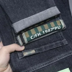 Fashion High Quality Men's Jeans Autumn New Casual Denim Stretch Menswear Korean Streetwear Luxury Cowboy Boyfriend Pencil Pants - Image 5