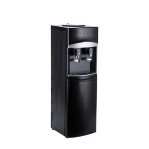 Top-loaded freestanding black water dispenser for hot and cold household use with safety child lock - Image 3
