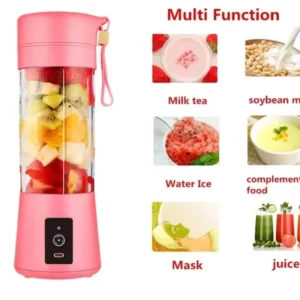 Mini Portable USB Juicer Blender Electric Juicer Mixer Quick Juicing Fruit Milkshake Outdoor Kitchen Tools - Image 4