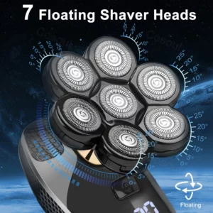 Shaver for Men Electric Shaver Powerful Bald Head Shaver Beard Shaving Machine For Men Razor Husband Gift Boyfriend - Image 6