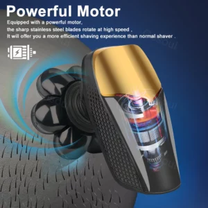 Shaver for Men Electric Shaver Powerful Bald Head Shaver Beard Shaving Machine For Men Razor Husband Gift Boyfriend - Image 5
