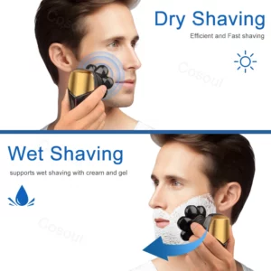 Shaver for Men Electric Shaver Powerful Bald Head Shaver Beard Shaving Machine For Men Razor Husband Gift Boyfriend - Image 4