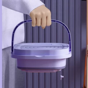 2025 Folding Washing Machine Portable Mini Dehydratable Dormitory Student Socks Underwear Panties Home Appliance Free Shipping - Image 7