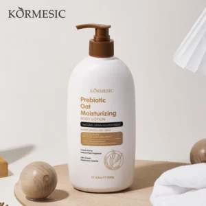 500ml Prebiotic & Oat Body Lotion - Deep Moisturizing Cream for Dry, Sensitive Skin, Soothing Repair - Image 5