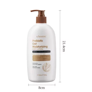 500ml Prebiotic & Oat Body Lotion - Deep Moisturizing Cream for Dry, Sensitive Skin, Soothing Repair - Image 6