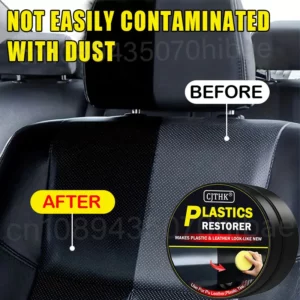 Car Plastic Restorer Back To Black Gloss Car Cleaning Products Plastic Leather Restore Auto Polish And Repair Coating Renovator - Image 4