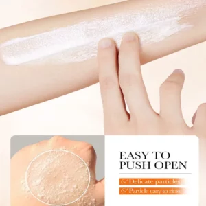 Papaya Vitamin C Whitening Body Scrub Exfoliating Body Dirt Bath Salt - Image 4