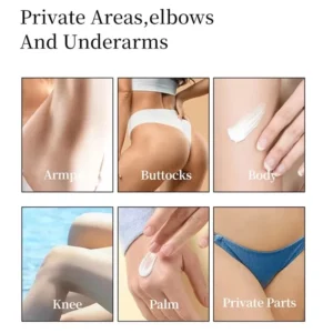 Whitening Cream Private Parts Underarm Bleaching Serum Whiten Butt Knee Brighten Inner Thigh Intimate Parts Dark Remove Melanin - Image 5