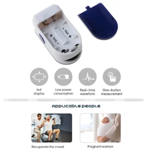 Finger Pulse Oximeter for Pediatric/Child oximetro Pulsoximeter Medical Infant De Dedo SpO2 Saturation Meter Health Care - Image 3