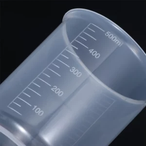 1/4Pcs 50/150/250/500ml Plastic Measuring Cup for Laboratory Beaker Graduated Mug Kitchen Baking Supplies Measurement Tool - Image 5