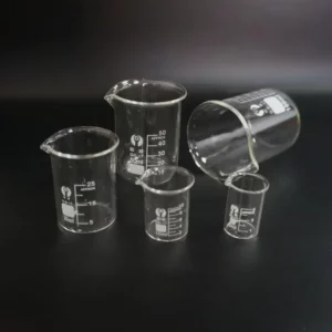 1set Lab Borosilicate GLass Beaker All Sizes Chemical Experiment Laboratory Equipment All Sizes - Image 4
