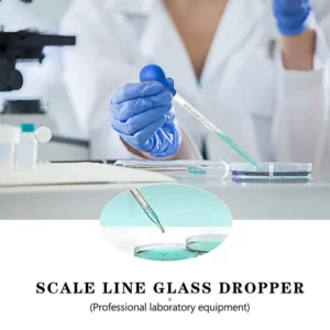 2Pcs Clear Glass Graduated Pipette with 1Pc Cleaning Brush Measuring Dropping Pipet 10ml Dropping Pipettors - Image 4