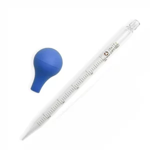 2Pcs Clear Glass Graduated Pipette with 1Pc Cleaning Brush Measuring Dropping Pipet 10ml Dropping Pipettors - Image 3