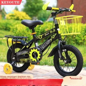 TULX Bicycles For Children Aged 3-8 With Auxiliary Wheels Student Bikes For Boys And Girls Cool And Stylish Children's Bikes New - Image 1