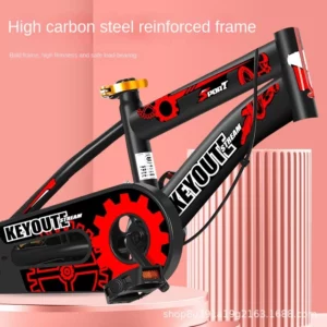 TULX Bicycles For Children Aged 3-8 With Auxiliary Wheels Student Bikes For Boys And Girls Cool And Stylish Children's Bikes New - Image 2
