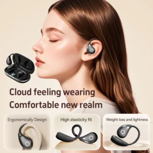 2026 New Ear-Hook AI Translation Headphones: High-definition audio, touch controls, LED battery indicator, suitable for sports. - Image 5
