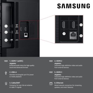 Samsung 43-Inch Class Crystal UHD U8000F 4K Smart TV (2025 Model) Endless Free Content, Crystal Processor 4K, MetalStream Design, Knox Security, Alexa Built-in - Image 5