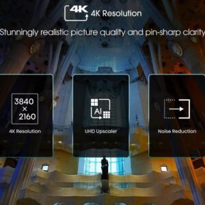 Hisense 50 Inch R Series Class 4K Ultra HD 2160P LED Smart Roku TV with HDR Game Mode Works with Google Assistant and Alexa (Refurbished) - Image 6