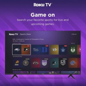 Hisense 50 Inch R Series Class 4K Ultra HD 2160P LED Smart Roku TV with HDR Game Mode Works with Google Assistant and Alexa (Refurbished) - Image 3