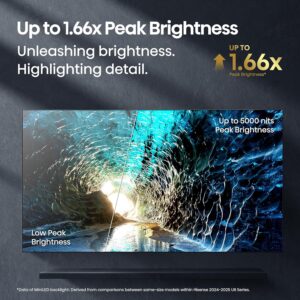 Hisense 55" Class U8 Mini-LED ULED 4K UHD Google Smart TV (55U8QG, 2025 Model) - QLED, Native 165Hz, VRR 288, Up to LD5600, 5000 Nits, HDR10+, Dolby Vision IQ · Atmos, IMAX Enhanced, 4.1.2 Ch Audio - Image 7