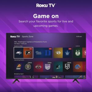 Hisense 65-Inch Class R6 Series 4K UHD Smart Roku TV with Alexa Compatibility, Dolby Vision HDR, DTS Studio Sound, Game Mode (65R6G),Black - Image 3
