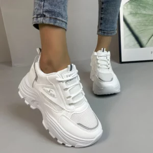SpringandAutumn Elegant Mesh Sports Running Flat Casual Shoes Fashionable and Best Selling New Comfortable Women's Shoes - Image 5