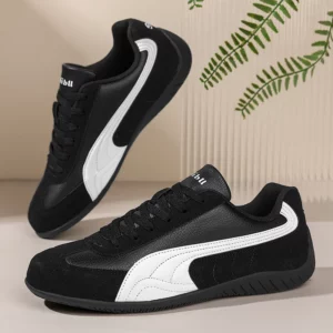 Popular Autumn Lightweight Fashionable Mens Casual Shoes Odor Resistant Low Cut Sports Shoes Outdoor Soft Retro Walking Shoes - Image 3