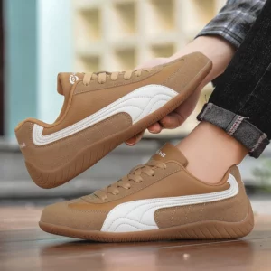 Popular Autumn Lightweight Fashionable Mens Casual Shoes Odor Resistant Low Cut Sports Shoes Outdoor Soft Retro Walking Shoes - Image 4