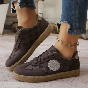 2026 Women's Sports Shoes Fashion Casual Flats Vulcanize Shoes Ladies Outdoor Walking Sneakers Women Comfortable Classical Shoe - Image 2