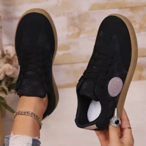 2026 Women's Sports Shoes Fashion Casual Flats Vulcanize Shoes Ladies Outdoor Walking Sneakers Women Comfortable Classical Shoe - Image 3