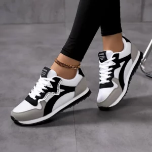 Summer New Retro Men's Casual Running Sneakers, Breathable Fabric, Women's Versatile Dad Shoes Trendy Shoes - Image 2