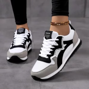 Summer New Retro Men's Casual Running Sneakers, Breathable Fabric, Women's Versatile Dad Shoes Trendy Shoes - Image 4