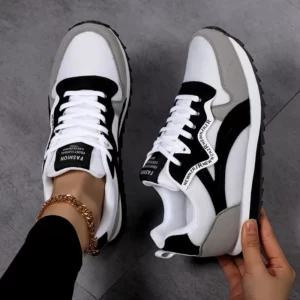 Summer New Retro Men's Casual Running Sneakers, Breathable Fabric, Women's Versatile Dad Shoes Trendy Shoes - Image 5