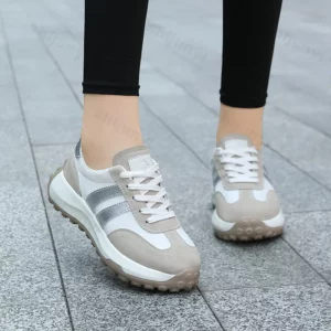 Women Casual Sports Shoes 2025 Autumn Comfortable Non Slip Outdoor Casual Shoes Soft Sole Retro Female Sneakers Zapatos Mujer - Image 2
