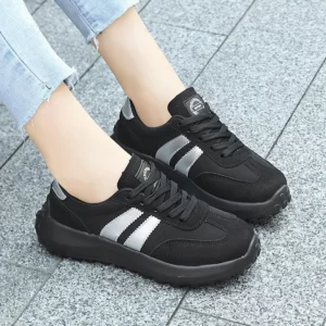 Women Casual Sports Shoes 2025 Autumn Comfortable Non Slip Outdoor Casual Shoes Soft Sole Retro Female Sneakers Zapatos Mujer - Image 4