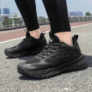 Outdoor hiking shoes mesh breathable sports casual shoes men and women the same summer couple anti-hiking - Image 3