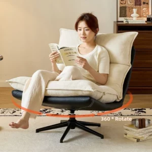 Portable Swivel Chaise Lounge Luxury Angle Adjustment Chairs Living Room Adult Rocking Backrest Chair Cheap Relax Furniture - Image 3