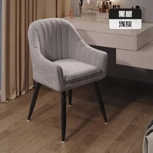 Home Living Room Chair Bedroom Soft Cushion Dressing Table Stool Cloakroom Makeup Chair Study Desk Study Chair Office Chairs - Image 5