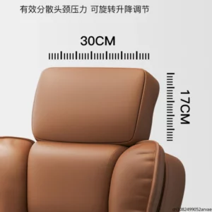 Comfortable Office Boss Chair, Reclining Gaming Computer Chair for Bedroom and Living Room, Study Sofa Chair, Home Furniture - Image 3