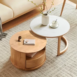Industrial Style Coffee Tables Open Shelf Display, Living Room Table Basse Center Table Stable Home Stolik Kawowy Home Furniture - Image 1