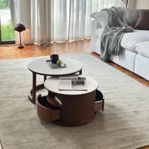 Industrial Style Coffee Tables Open Shelf Display, Living Room Table Basse Center Table Stable Home Stolik Kawowy Home Furniture - Image 3