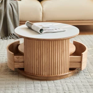Industrial Style Coffee Tables Open Shelf Display, Living Room Table Basse Center Table Stable Home Stolik Kawowy Home Furniture - Image 5