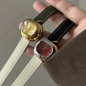 Women Quartz Watch Vintage Leather Strap Orologio Reloj Mujer High Quality Clock Ladies New Designer Fashion Dress Wristwatch - Image 7