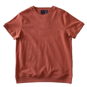 2025 Summer New American Retro 240G Short Sleeve O-neck Solid Color T-shirt Men's Simple 90% Cotton Washed Casual Loose Tops - Image 3