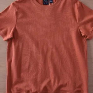 2025 Summer New American Retro 240G Short Sleeve O-neck Solid Color T-shirt Men's Simple 90% Cotton Washed Casual Loose Tops - Image 4