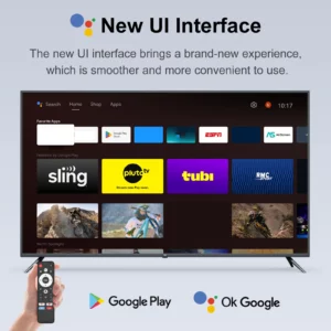 H96 MAX S905L3 Android 14 Smart TV Box 4K HD Decoder Dual Band WiFi BT4.0 Google Assistant Set Top Box with Deer Pattern Lensign - Image 5