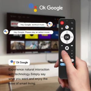 H96 MAX S905L3 Android 14 Smart TV Box 4K HD Decoder Dual Band WiFi BT4.0 Google Assistant Set Top Box with Deer Pattern Lensign - Image 6
