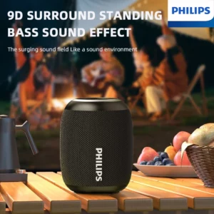 Philips TAS3109 Portable Bluetooth Speaker Home Desktop Subwoofer W/ 2000mAh Battery TWS Interconnection for Outdoor Camping - Image 3